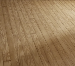 Warm hardwood flooring